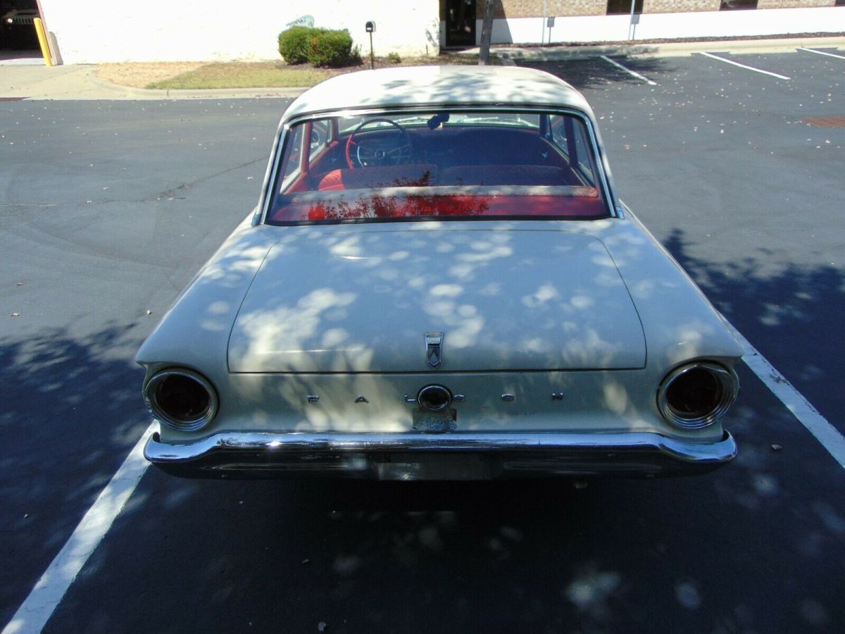 1963 White Ford Falcon Coupe