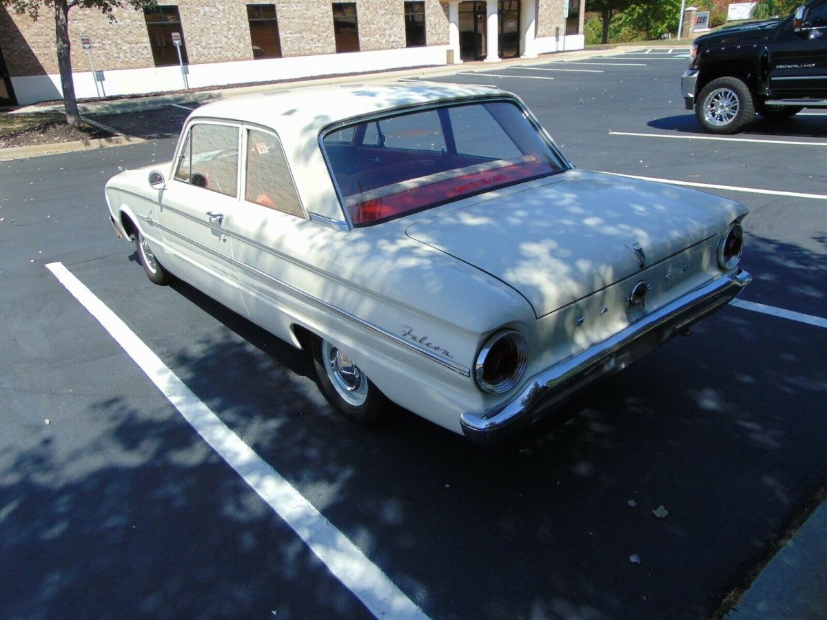 1963 White Ford Falcon Coupe