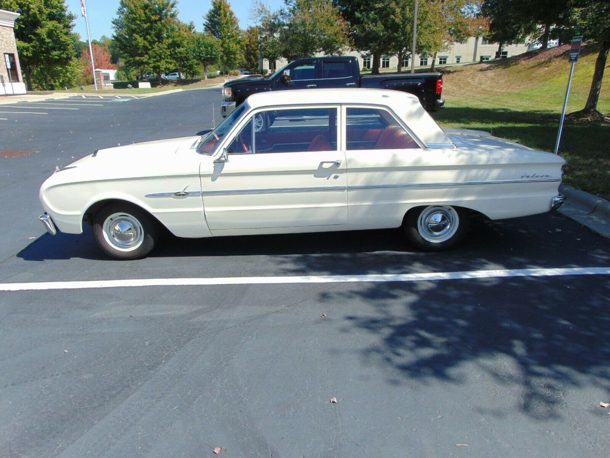 1963 White Ford Falcon Coupe