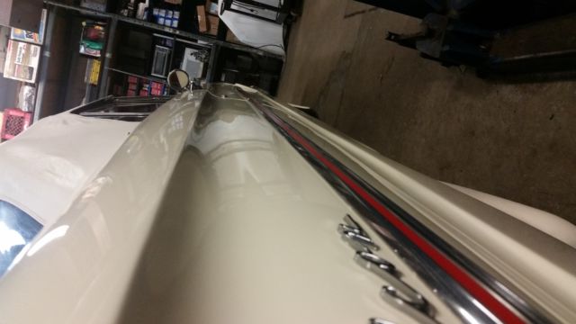 1963 White Ford Falcon Convertible