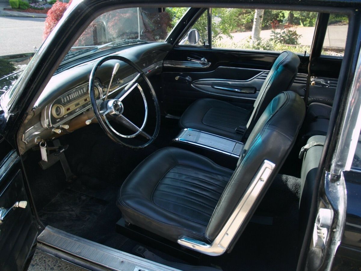 1963 Raven Black Ford Falcon 62B 2 door Futura Hardtop