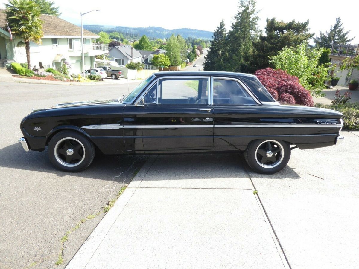 1963 Raven Black Ford Falcon 62B 2 door Futura Hardtop
