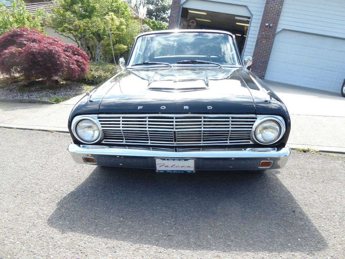 1963 Raven Black Ford Falcon 62B 2 door Futura Hardtop