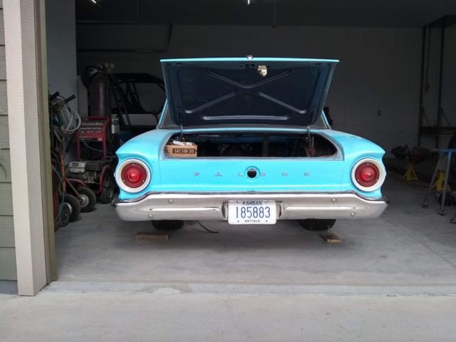 1963 Blue Ford Falcon