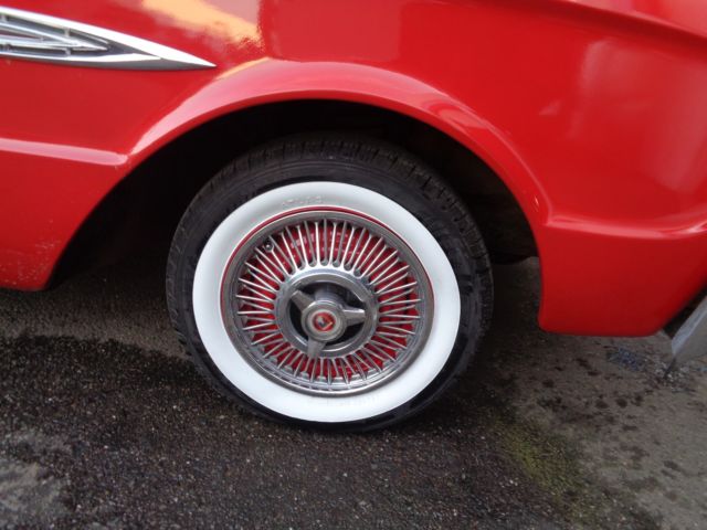 1963 Red Ford Falcon Convertible