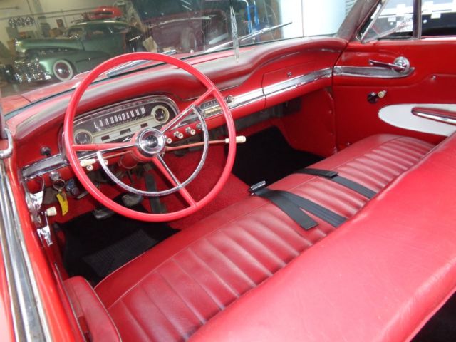 1963 Red Ford Falcon Convertible