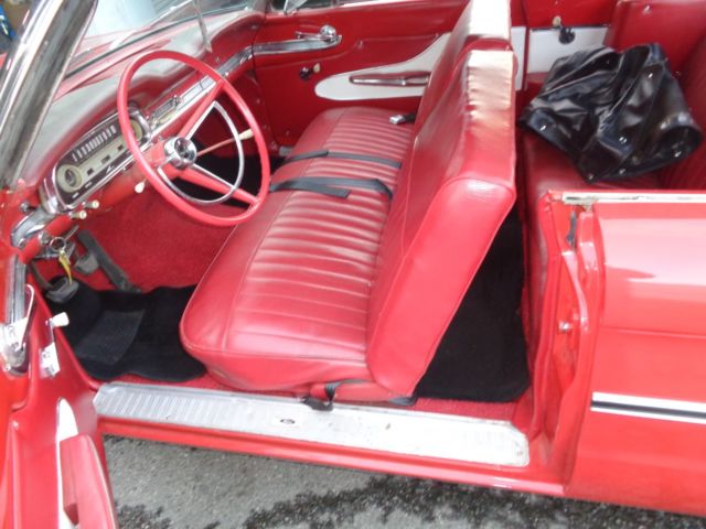 1963 Red Ford Falcon Convertible
