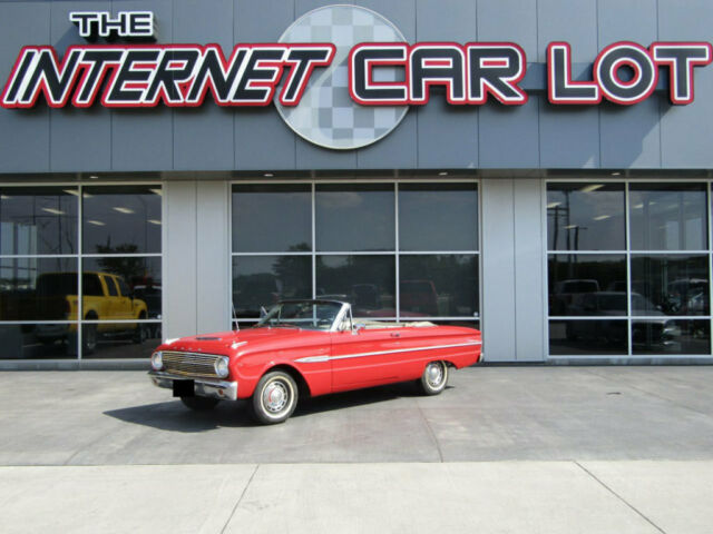 1963 Red Ford Falcon Convertible