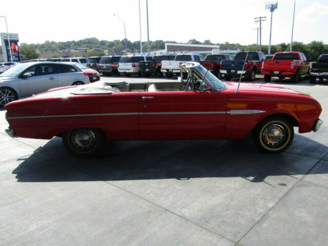 1963 Red Ford Falcon Convertible