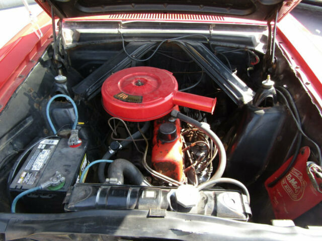1963 Red Ford Falcon Convertible