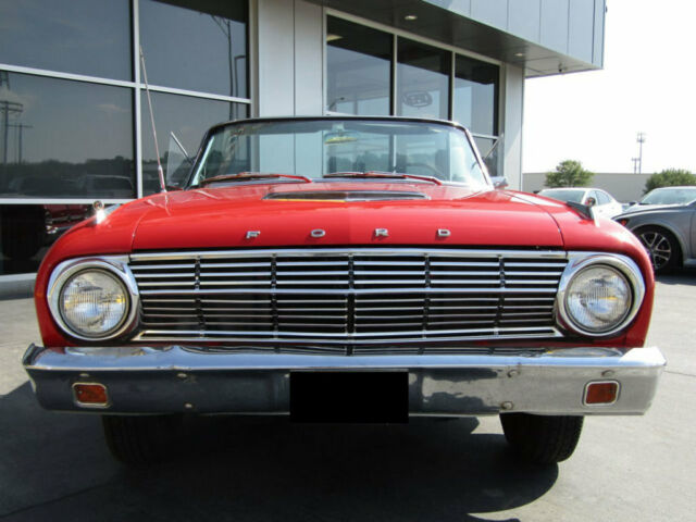 1963 Red Ford Falcon Convertible