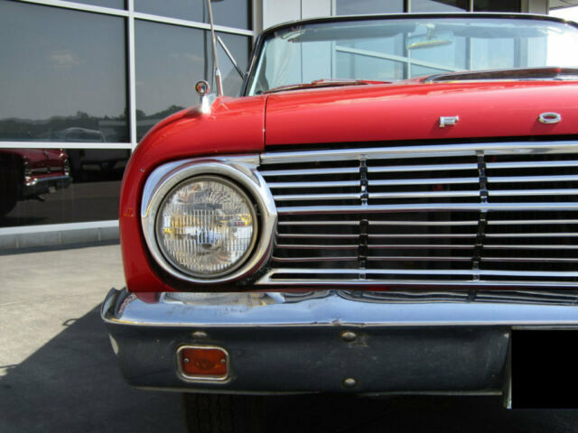 1963 Red Ford Falcon Convertible