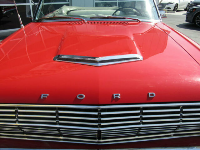 1963 Red Ford Falcon Convertible