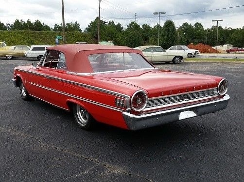 1963 Red Ford Galaxie --