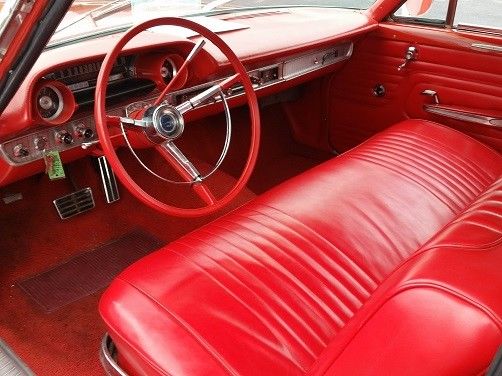1963 Red Ford Galaxie --