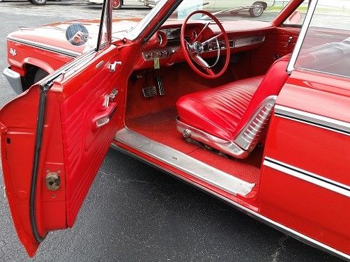 1963 Red Ford Galaxie --
