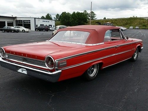 1963 Red Ford Galaxie --