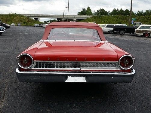 1963 Red Ford Galaxie --