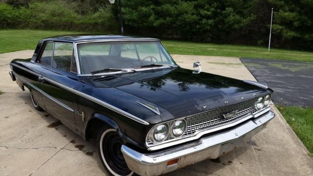 1963 Black Ford Galaxie