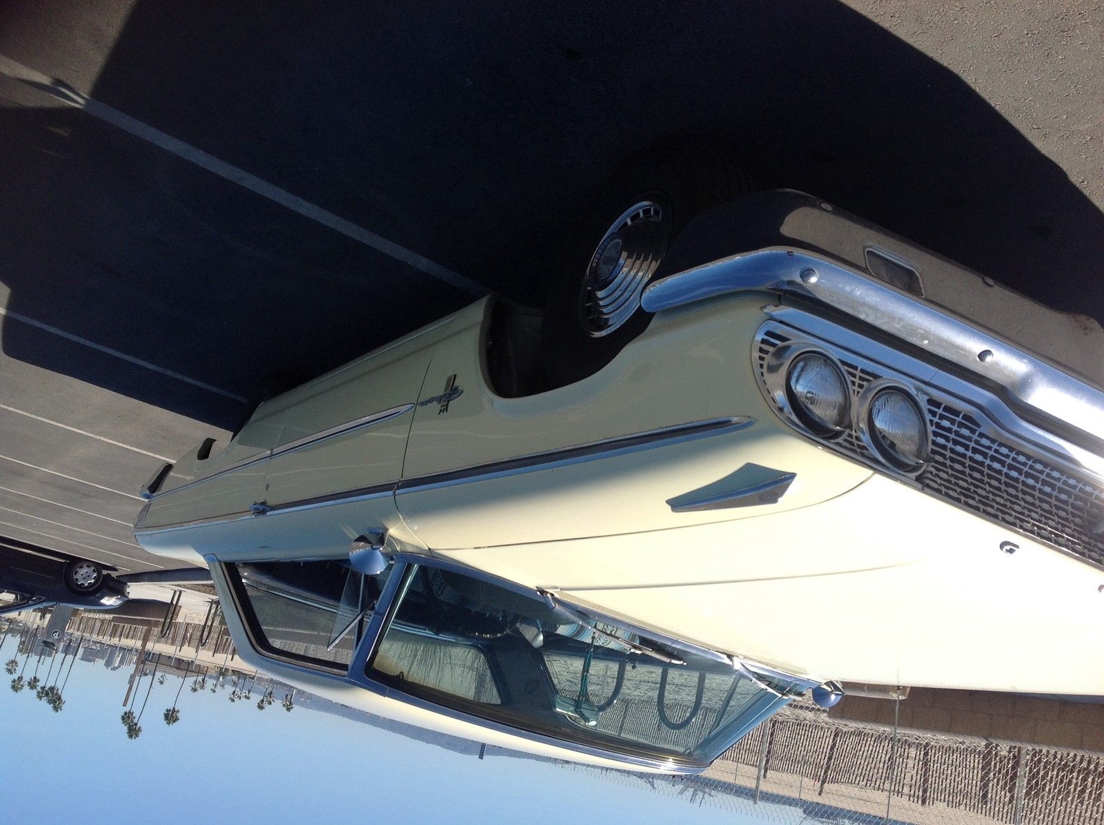 1963 Red Ford Galaxie Coupe