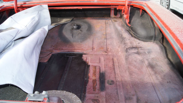 1963 Red Ford Galaxie Fastback