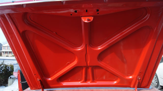 1963 Red Ford Galaxie Fastback