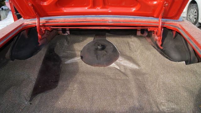 1963 Red Ford Galaxie Fastback