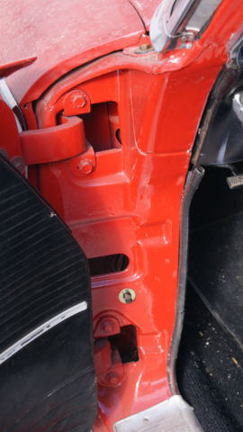 1963 Red Ford Galaxie Fastback