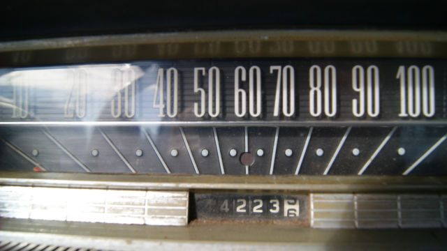 1963 Red Ford Galaxie Fastback