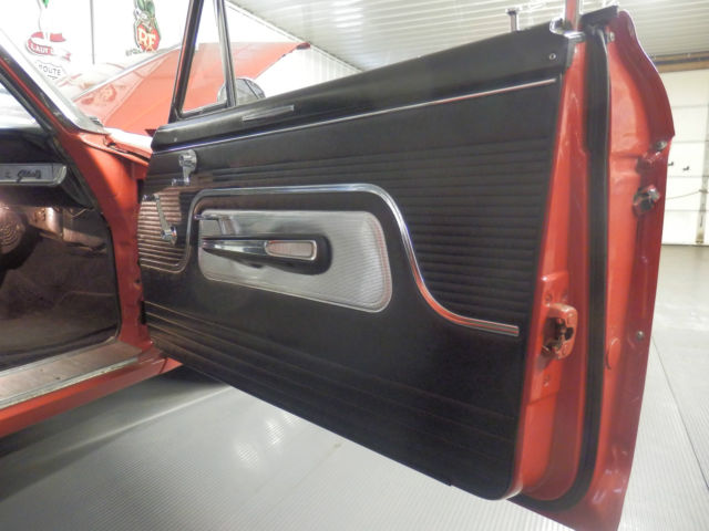 1963 Rangoon Red Ford Galaxie Convertible