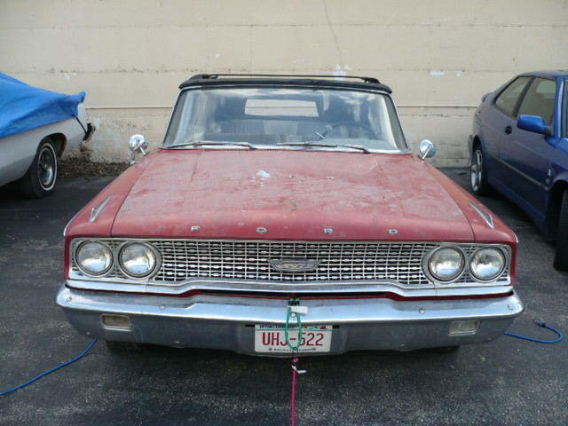 1963 Red Ford Galaxie U/K