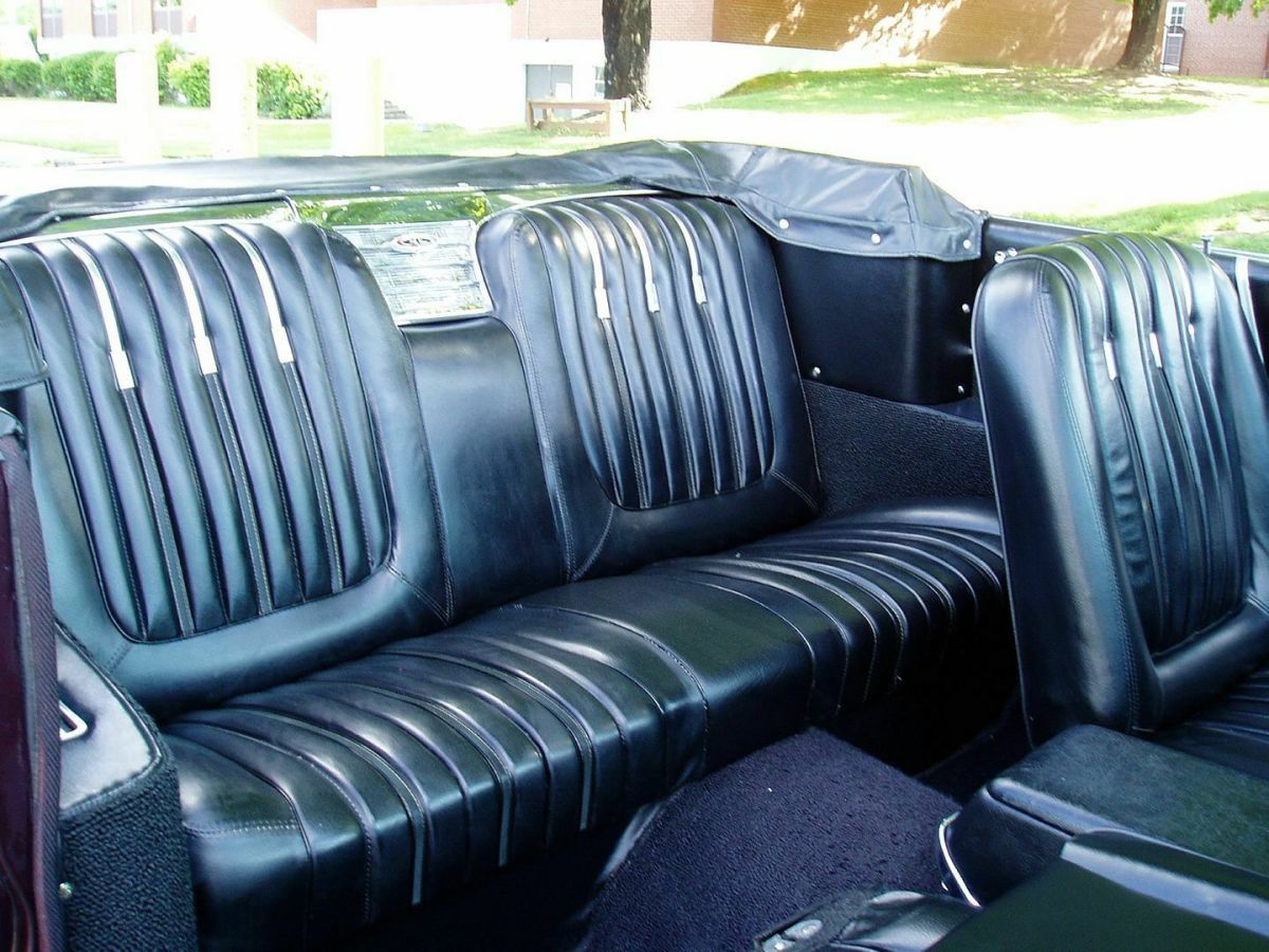 1963 Black Ford Galaxie Convertible