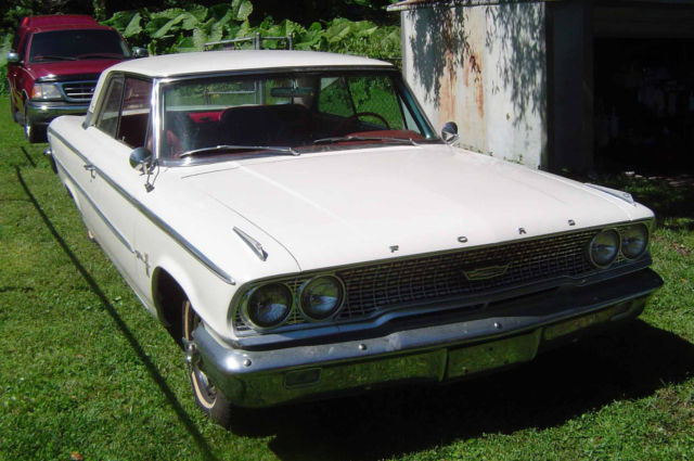 1963 White Ford Galaxie U/K