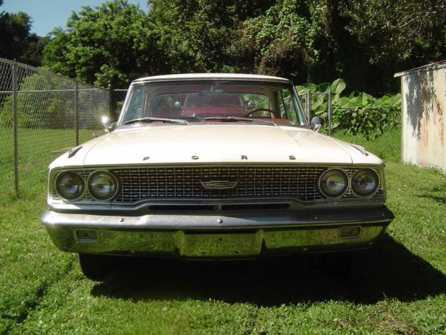 1963 White Ford Galaxie U/K