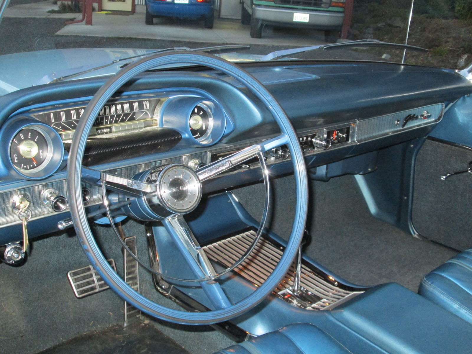 1963 Blue Ford Galaxie U/K