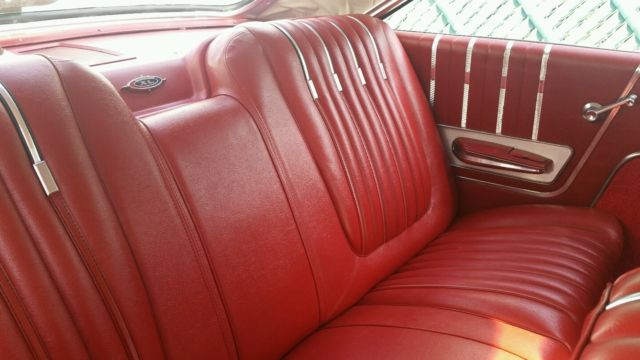 1963 White Ford Galaxie Sedan
