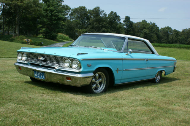 1963 Turquoise Ford Galaxie Fastback