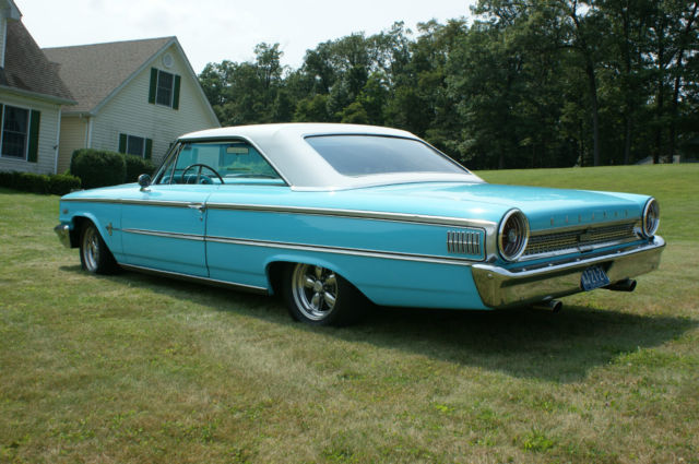 1963 Turquoise Ford Galaxie Fastback