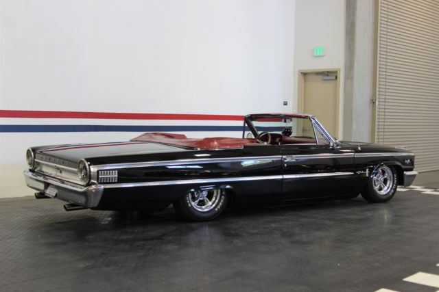 1963 Black Ford Galaxie Convertible
