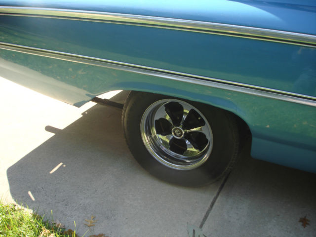 1963 Blue Ford Galaxie Coupe