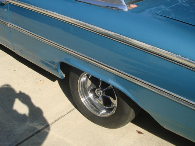 1963 Blue Ford Galaxie Coupe