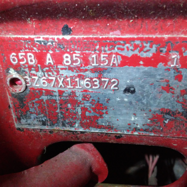 1963 Red Ford Galaxie