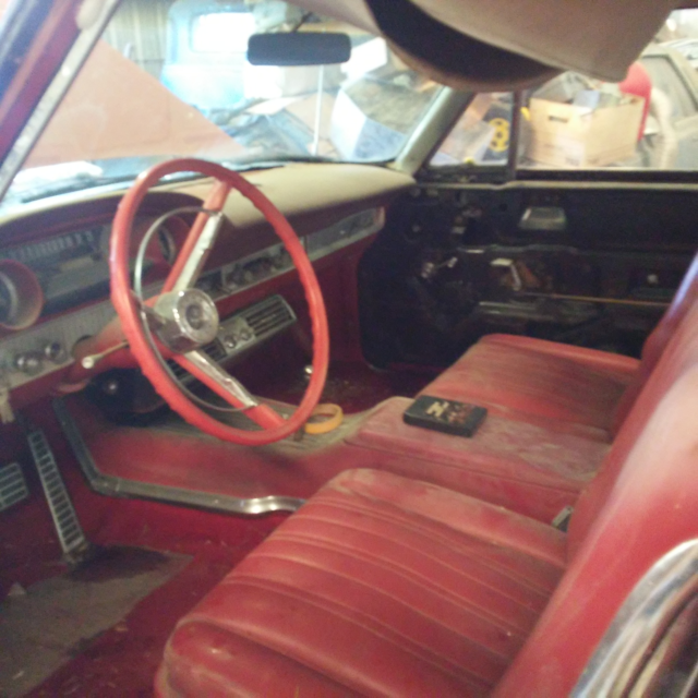 1963 Red Ford Galaxie