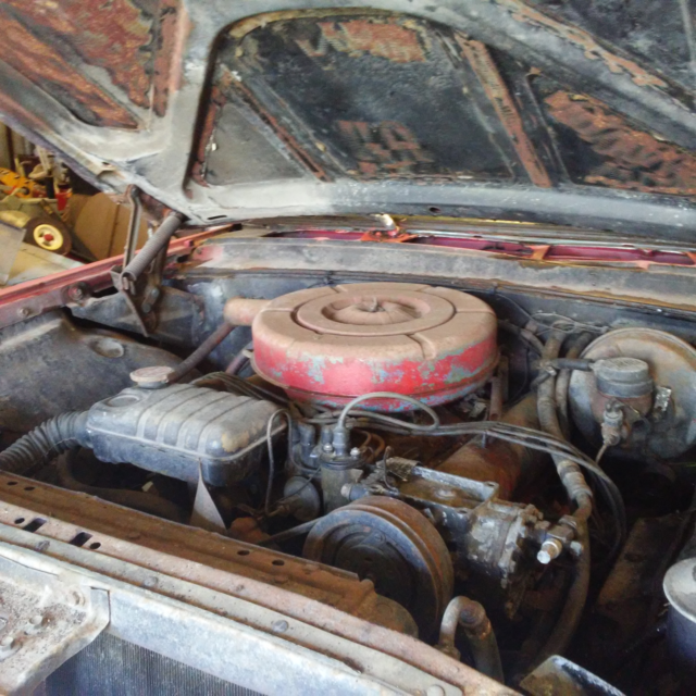 1963 Red Ford Galaxie