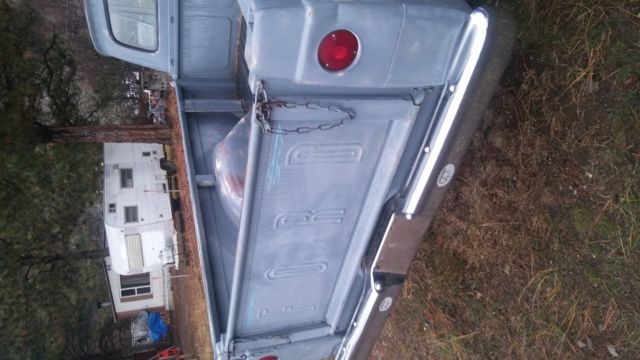 1963 primer grey Ford F-100 Cab & Chassis