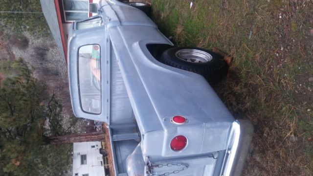 1963 primer grey Ford F-100 Cab & Chassis
