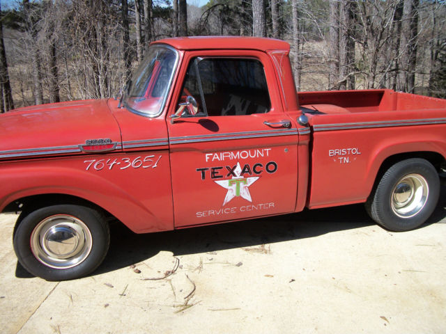 1963 Red Ford Other Pickups Standard Cab Pickup