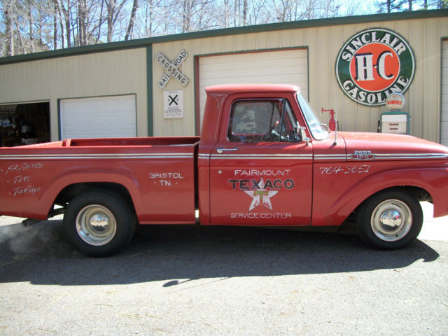 1963 Red Ford Other Pickups Standard Cab Pickup