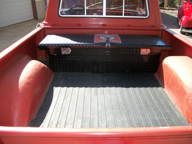 1963 Red Ford Other Pickups Standard Cab Pickup