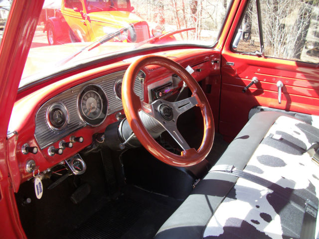 1963 Red Ford Other Pickups Standard Cab Pickup